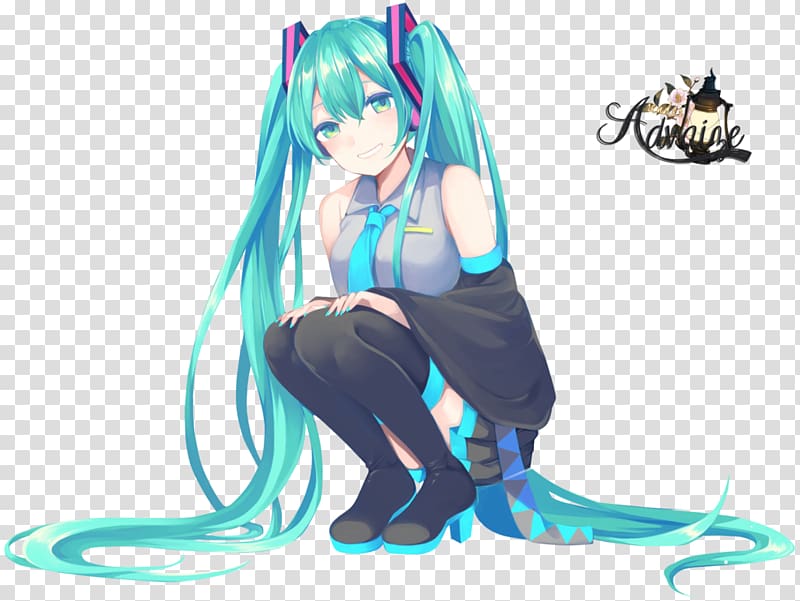 best anime png images Anime girl miku hatsune transparent clipart girls sitting background simple wallpaper library freepngimg file deviantart pngall format resolution