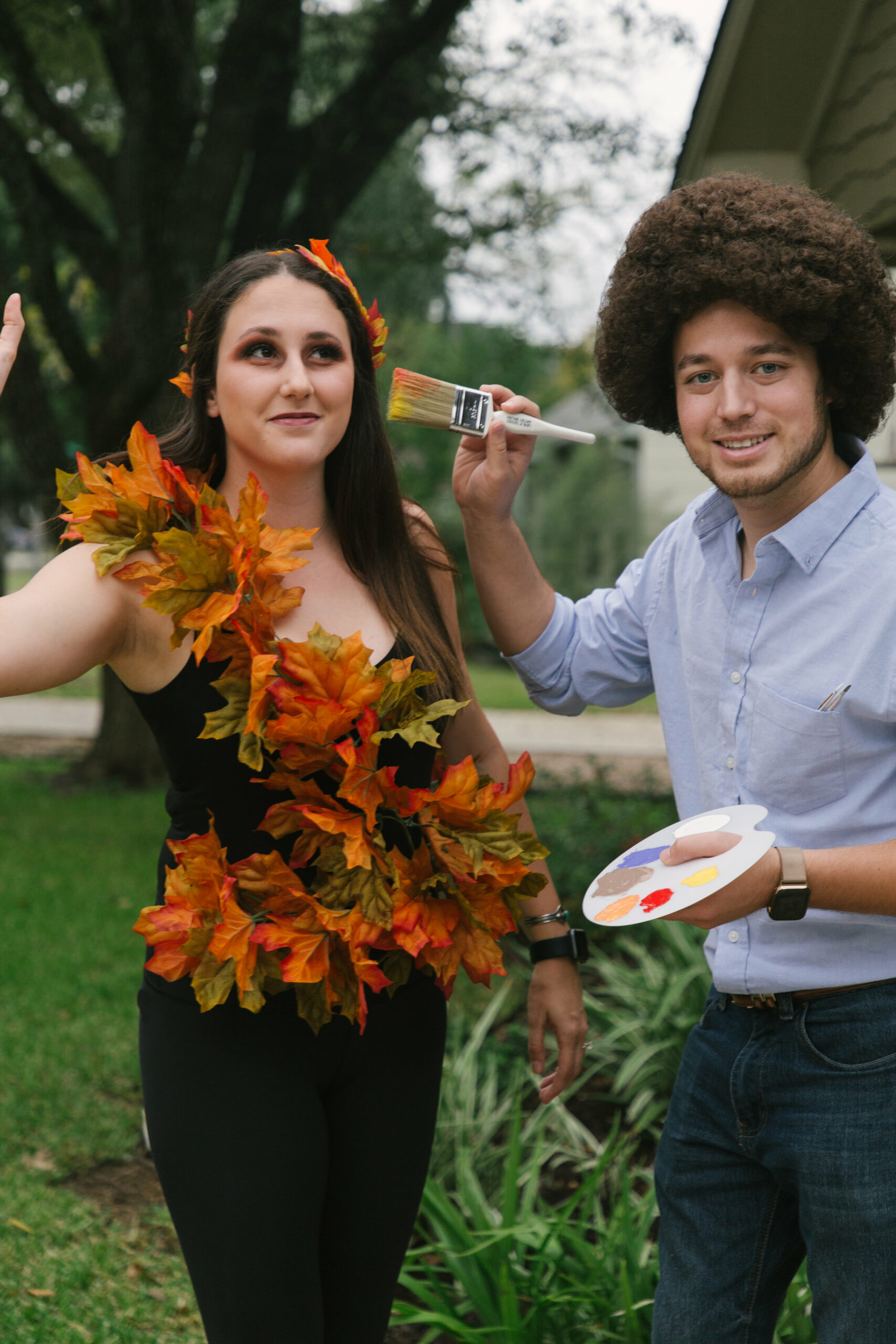 bob ross and tree costume Costume tree