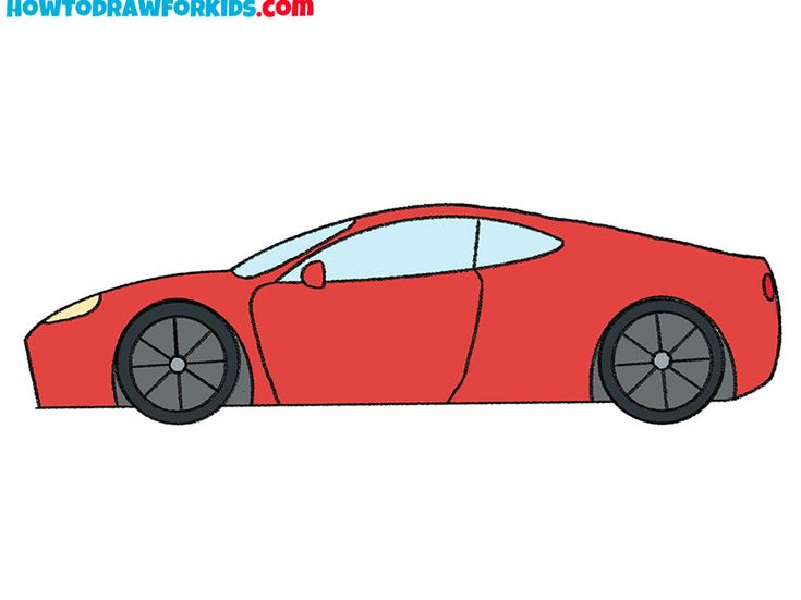 car wallpaper easy to draw How to draw a car easy