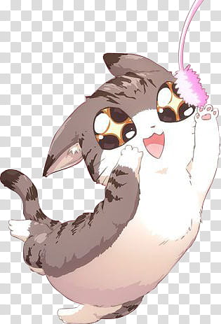 cats png animitnated anime Cat transparent anime