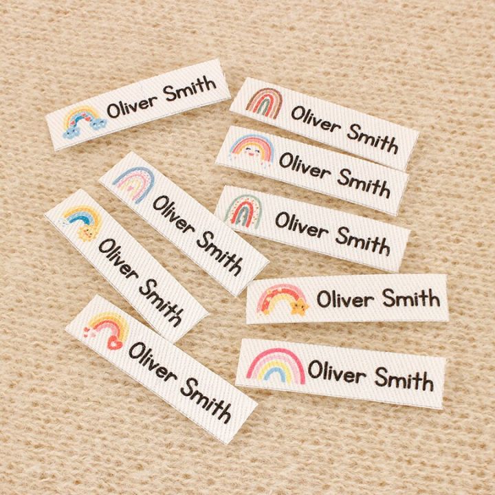 clothing name tags custom Clothing name personalized tags