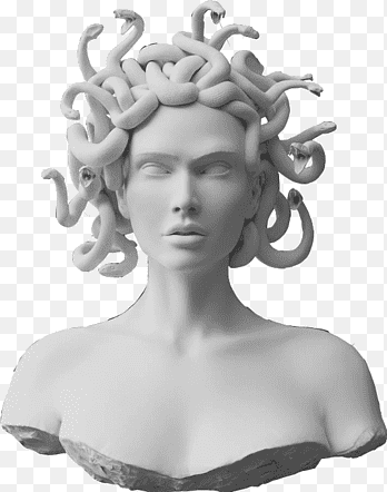 crystal animal statue png Pluspng medusa