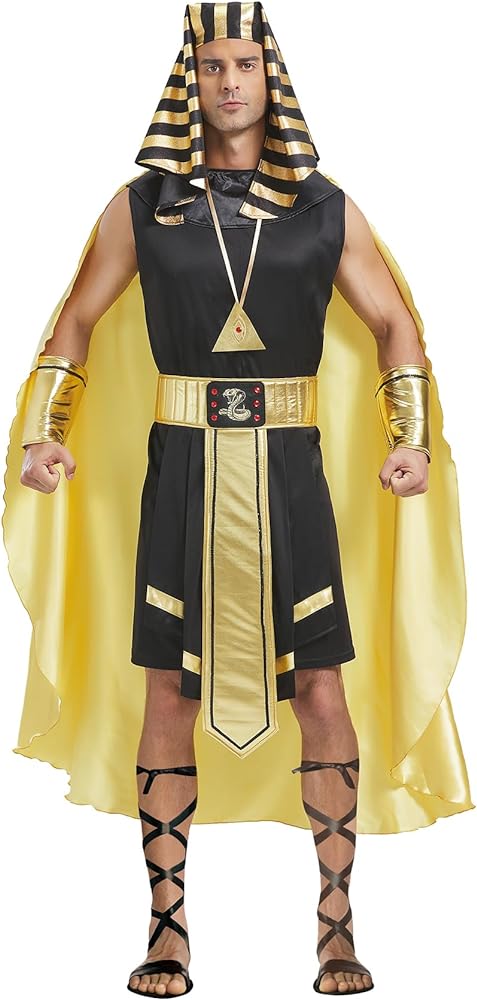 egypt costume for men Pharaoh robes mens