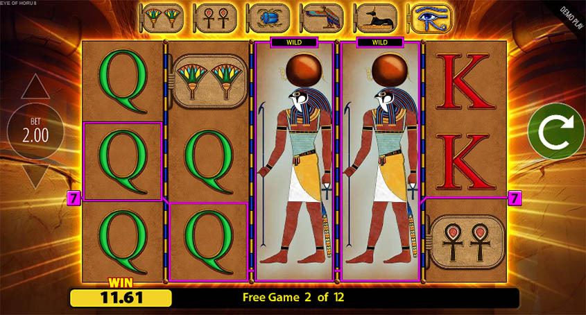 eye of horus slot free play Horus slots spins