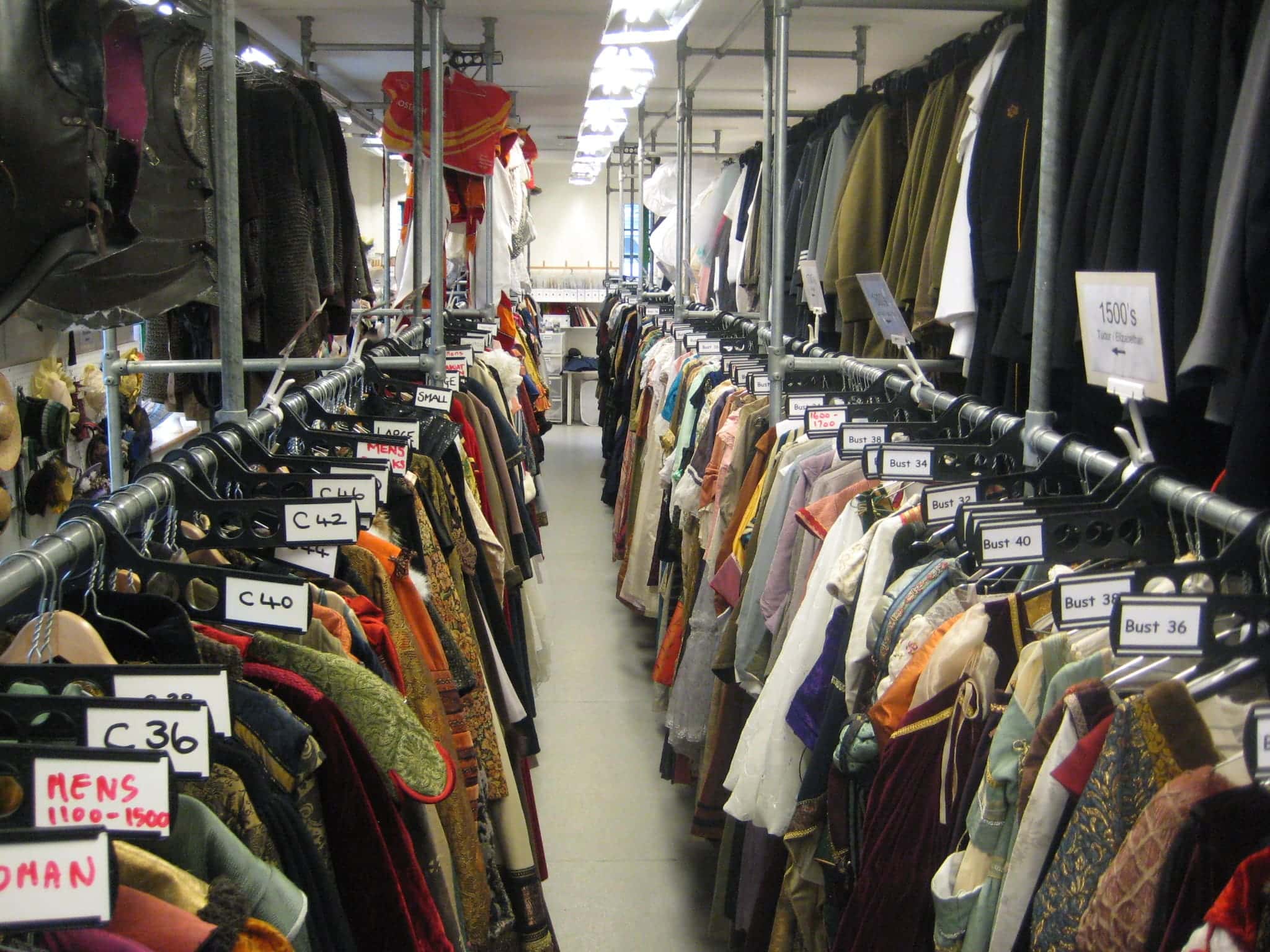 fancy dress costume hire manchester Royal exchange costume hire, manchester