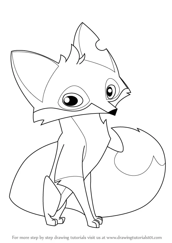 fox animal jam png Jam animal draw fox drawing game lessons webmaster tutorials обновлено автором learn drawdoo