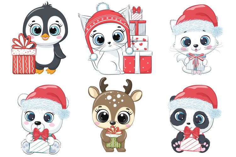 funky png free christmas animal Christmas animal clip art