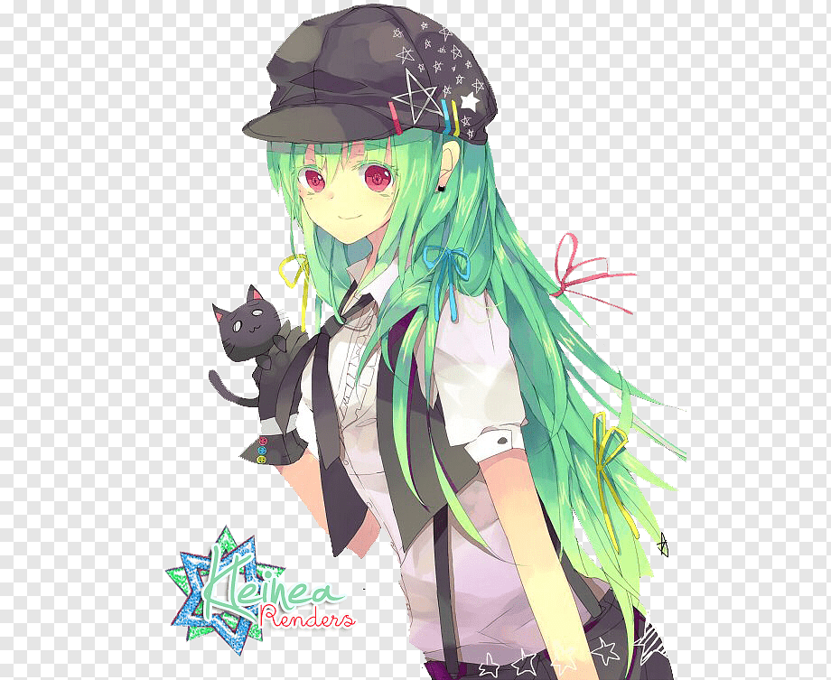 green anime character png Green wallpapers