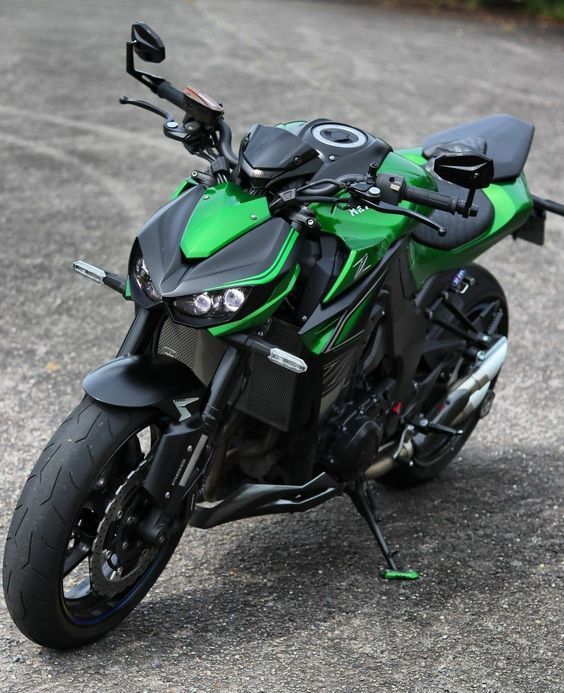 green motorcycle wallpaper Stylish green motorcycle kawasaki z1000 wallpapers and images