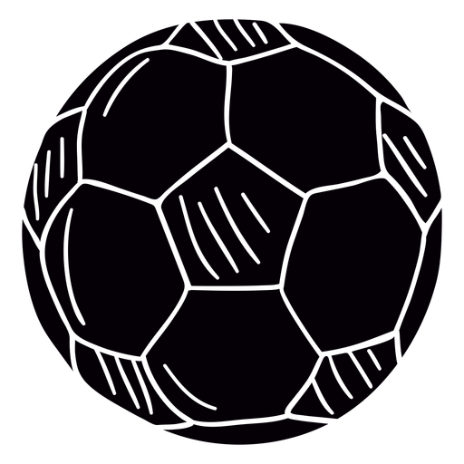 imagenes de balones animados png Diseño png y svg de balón de fútbol símbolo dibujado a mano negro para