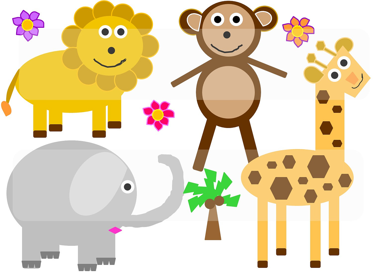 jungle animal clip art images Fresh jungle animals clipart for free download search for free 2