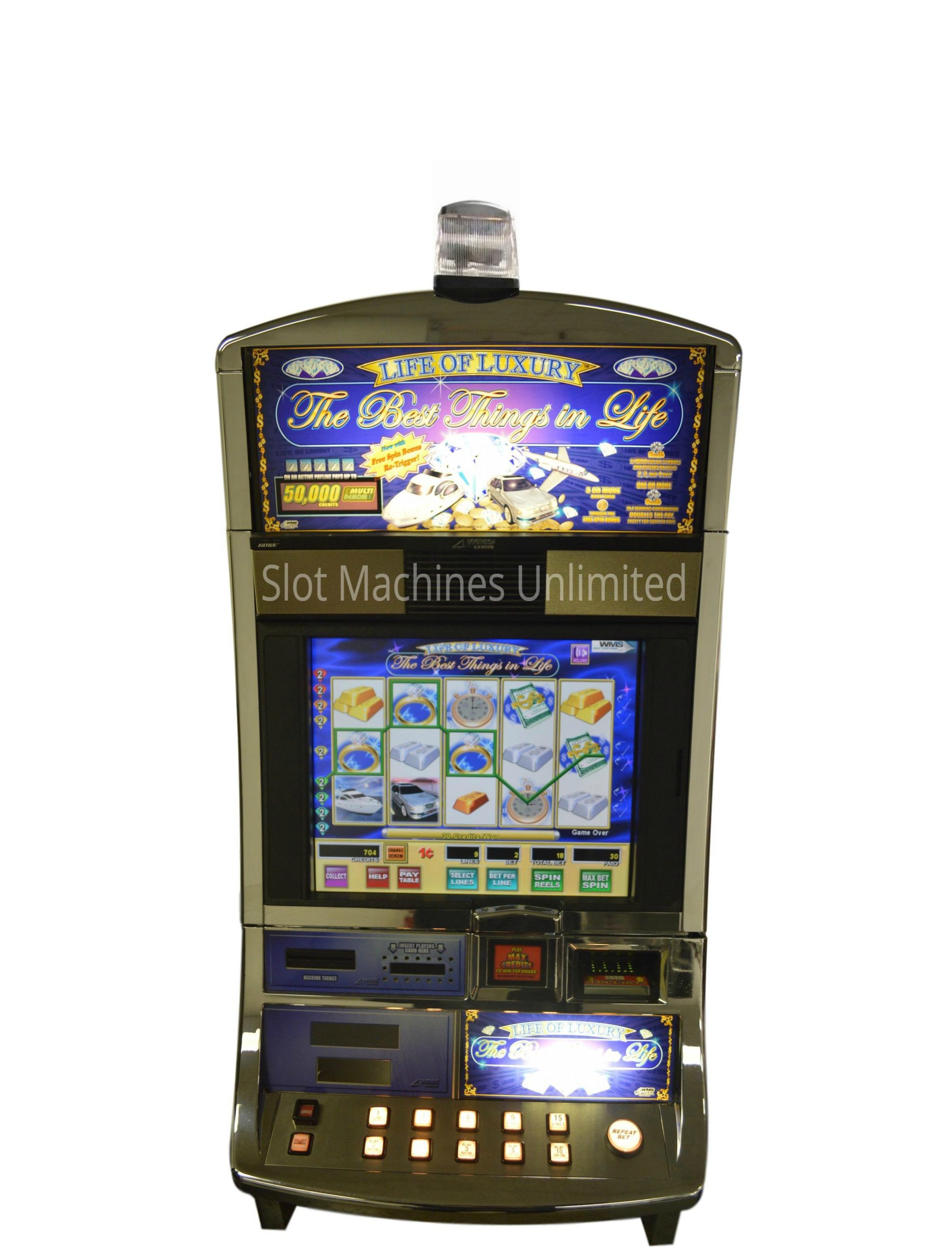 luxury slot machines Life of luxury