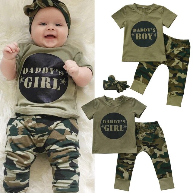 newborn boy dress outfit Baby clothes boy clothing outfits boys infant newborn camo spring sets toddler camouflage hoodie girl bebe hoodies little 2pcs pants