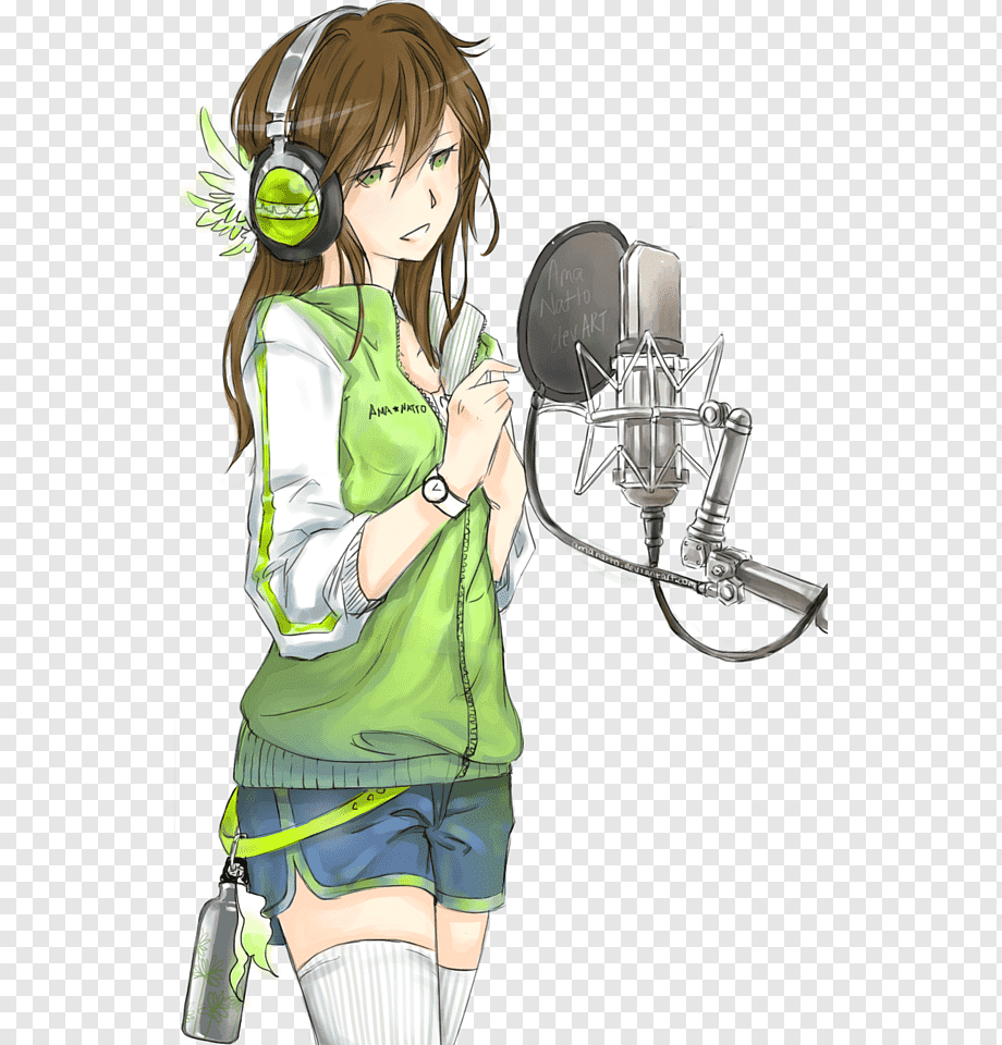 png of singing characters anime Singing png transparent image