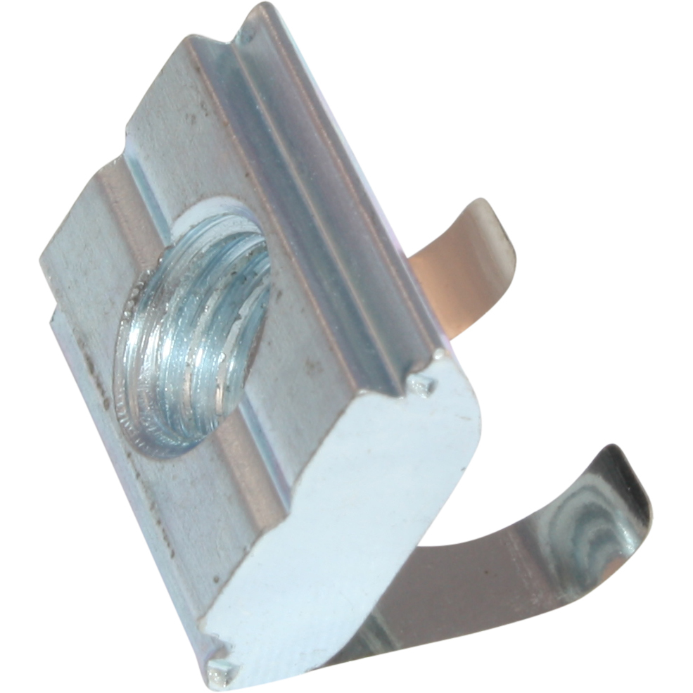 slot nut Nut slot m8 spring plated zinc step leaf steel type