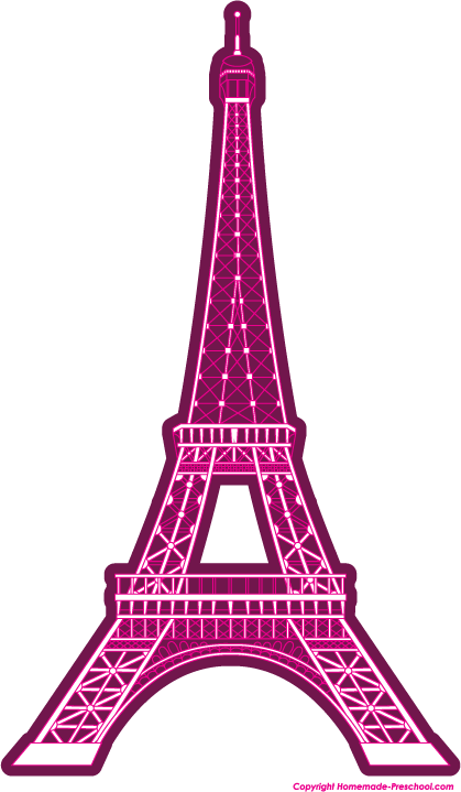 torre eiffel animado png Eiffel tower clipart