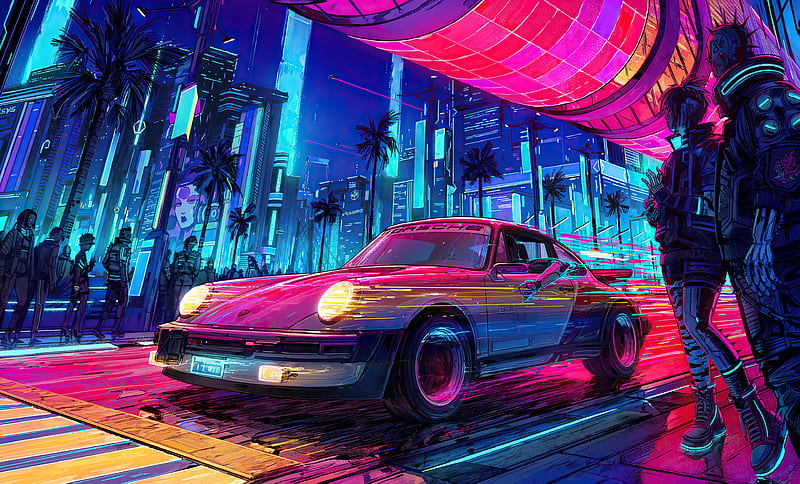 wallpaper cyberpunk car Cyberpunk car wallpapers